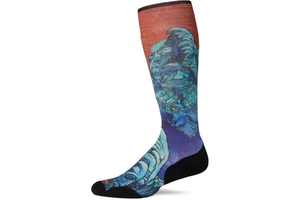 Носки Smartwool Ski Targeted Cushion Winter Haze Print Over The Calf Socks