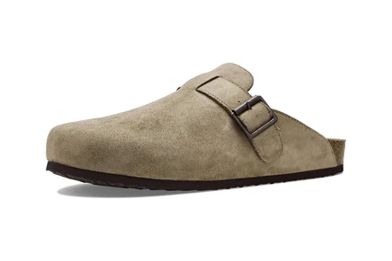 Мужские сабо Steve Madden Clog из замши, тауп