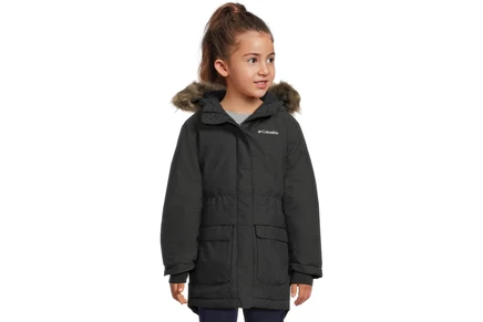 Columbia Kids Nordic Strider II Jacket (Little Kid/Big Kid) black 1