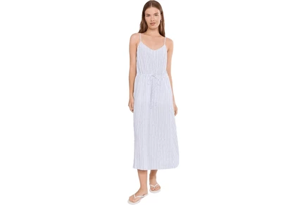 Платье Michael Stars Wynna V-Neck Tie Front Midi Dress