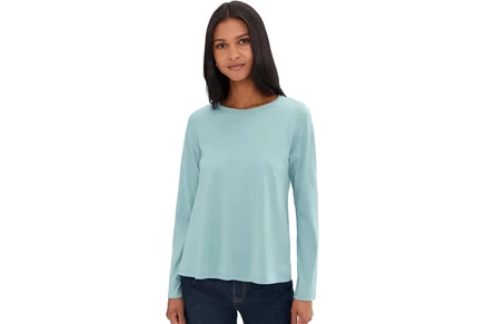 Женская футболка Eileen Fisher Organic Pima, мятная