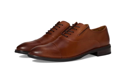 Мужские оксфорды Kenneth Cole Tully Cap Toe, коричневые
