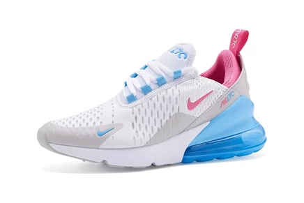 Детские кроссовки Nike Air Max 270, бело-разноцветные
