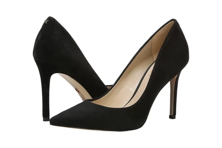 black suede leather