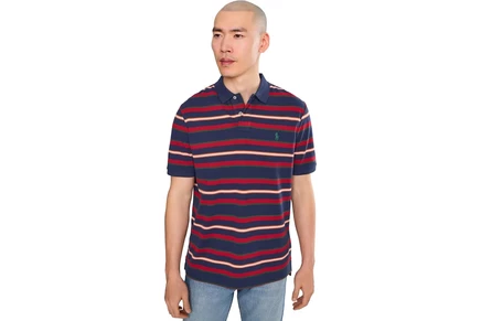 Мужское поло Polo Ralph Lauren в полоску, темно-синее