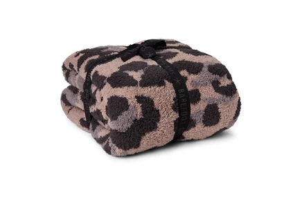 Плед Barefoot Dreams CozyChic Exploded Leopard, мульти
