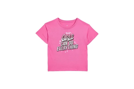 Футболка Under Armour Kids UA Girls Sparkle Short Sleeve Tee (Little Kids)