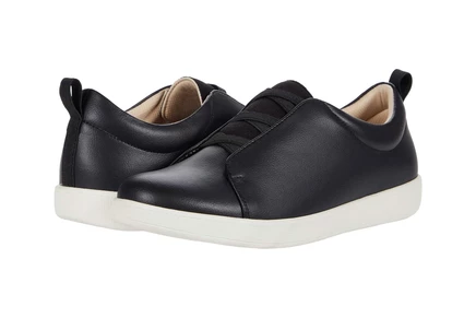 Женские кроссовки Trotters Avrille black veg calf leather