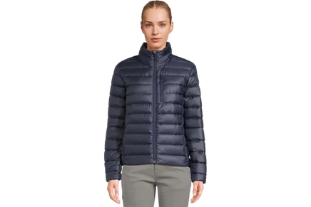 Женская пуховая куртка Marmot Highlander, темно-синяя