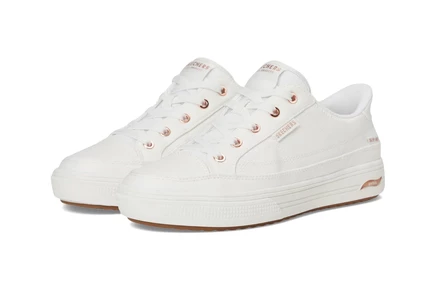 Женские кроссовки SKECHERS Arch Fit Arcade-See Ya There Hands-Free Slip-Ins white