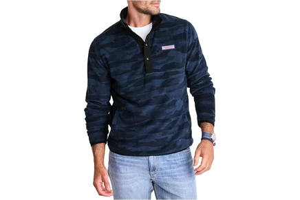 Толстовка Vineyard Vines Harbor Fleece Quarter-Snap