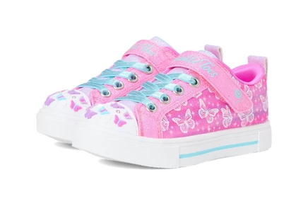 Кроссовки для малышей Skechers Twinkle Sparks 314813L, ярко-розовые