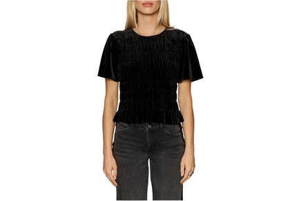 Sanctuary We Belong Together Velvet Top black