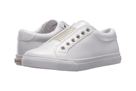 Женские слипоны Tommy Hilfiger Laven, бело-золотистые