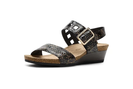 reptile patent leather