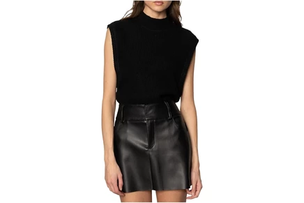 Sanctuary City Sweater Shell black