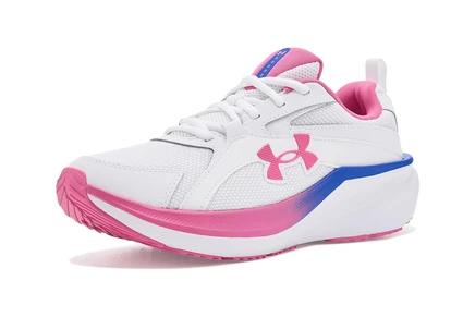 Under Armour Charged Assert 11 white/pink frenzy/pink frenzy
