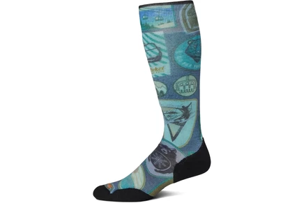 Носки Smartwool Ski Targeted Cushion Explorer Print Over The Calf Socks