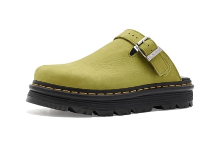 Мужские сабо Dr. Martens Zeb Zag, золотисто-лаймовые