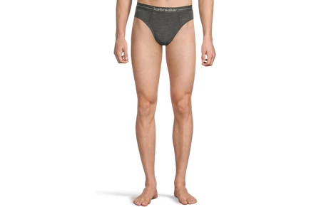 Мужские брифы Icebreaker Merino 150, черный меланж