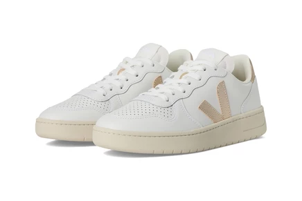 Женские кроссовки VEJA V-10 Prime extra white platine