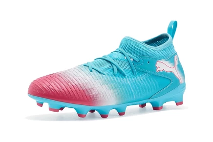 Детские бутсы Puma Ultra 6 Play, черно-красные