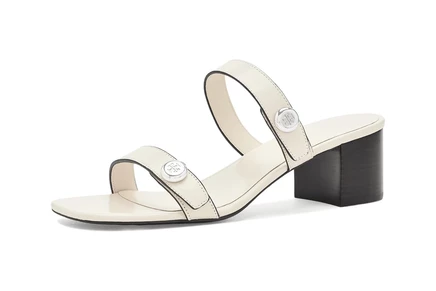 Женские босоножки Tory Burch Romy City 55 мм, кремовые