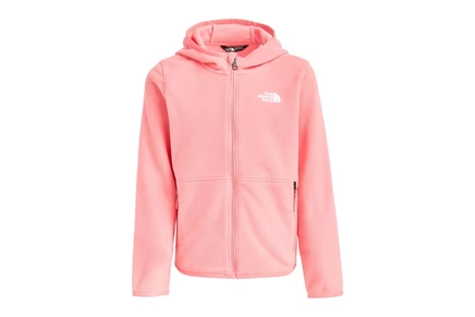 Пальто The North Face Kids Glacier Full Zip Hoodie (Toddler) coral crush