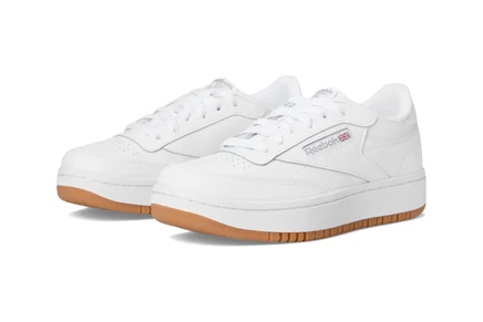 Кроссовки для мальчиков Reebok Kids Club C Double, белые
