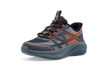 Детские кроссовки Skechers 404220L, серые/оранжевые