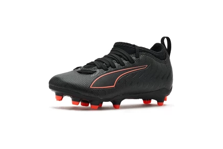 Детские бутсы Puma Ultra 6 Match, черно-красные