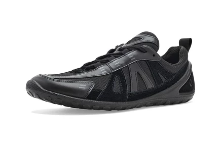 ECCO Sport Biom Lite Lace-Up Fashion Sneaker black/black suede
