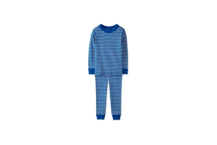 Пижама Hanna Andersson Striped Long John Pajama Set (Infant/Toddler/Little Kid/Big Kid)