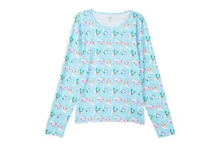 Пижама Hot Chillys Kids Originals Print Crew Neck (Little Kids/Big Kids)