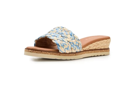 Andre Assous Nessie natural/sky blue