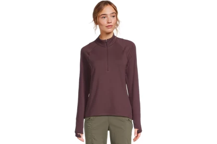 Женский свитшот Mountain Hardwear Crater Lake Heavyweight Half Zip