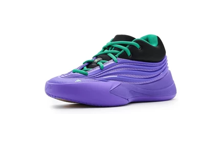 Кроссовки для детей Adidas Dame X, фиолетово-черно-зеленые