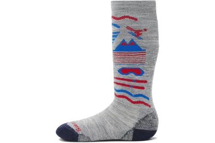 Носки Smartwool Kids Wintersport Full Cushion Ski Day Over-the-Calf Socks (Toddler/Little Kid/Big Kid)