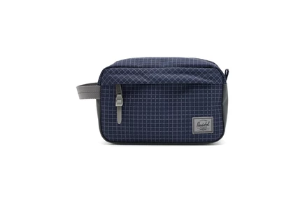 Herschel Supply Co. Chapter Travel Kit grid naval academy/magnet