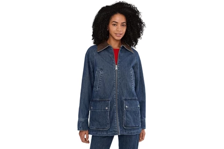 Женская куртка Levi's Cotton Barn, джинсовая