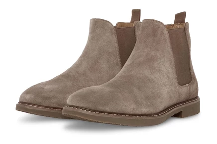 taupe suede