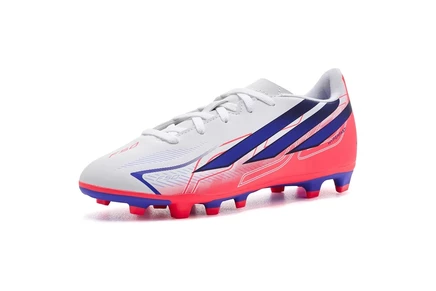 Детские бутсы adidas F50 Club, бел./фиол./оранж.