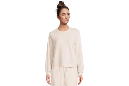 Свитер Barefoot Dreams Malibu Collection Brushed Fleece Pullover