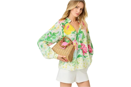 Топ Lilly Pulitzer Renisha Long Sleeve Top
