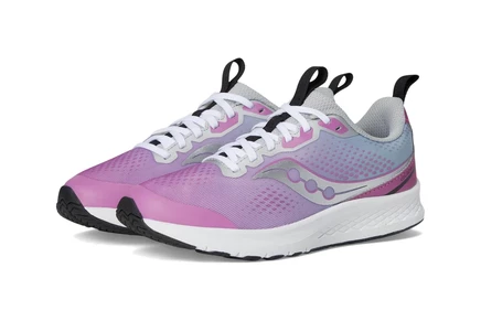 Детские кроссовки Saucony Kids Guide KDZ, серо‑ягодные