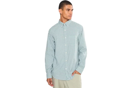 Мужская рубашка Vineyard Vines Skysail Gingham Performance Cotton Shirt