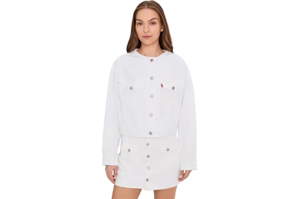 Женская укороченная куртка Levi's Shrunken 90s, tooth fairy
