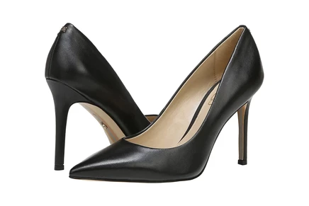 black dress calf leather