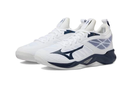 Женские кроссовки Mizuno Wave Dimension white/navy