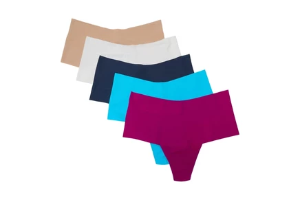 Женские стринги Hanky Panky Breathesoft, 5 шт., разноцветные